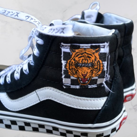 Vans Shoes - Vans Sk8 Hi Reissue Womens Size 6.5 Black Tiger